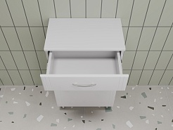 Style Line Тумба напольная Эко Стандарт ТН 500 белая – фотография-4